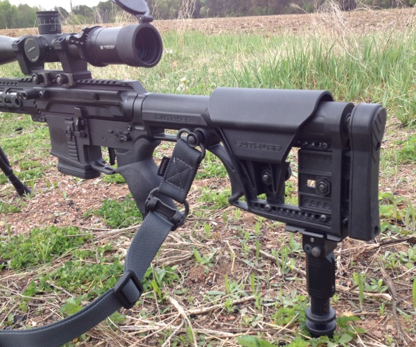 LUTH-AR Stock with AR Buttstock Rail and Ultimate Rail-Pod