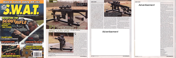 Shooting Rest, Gun Vise, Curt Knitt, CTK Precision, Firearms, Rifle, Shotgun, Submachine Gun, AR-15 Rifles, Bushmaster .308 Carbine