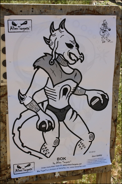 Alien Paper Targets