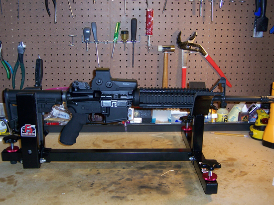 Bore Sighting, AR15 Rifles, Gun Vises